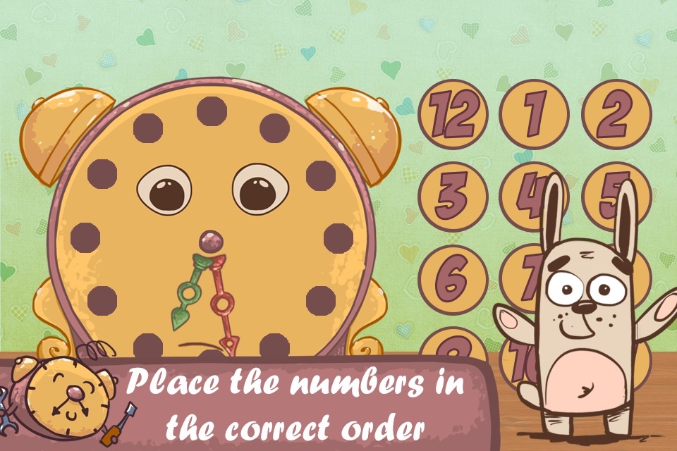 Educational Children's Clock screenshot 2