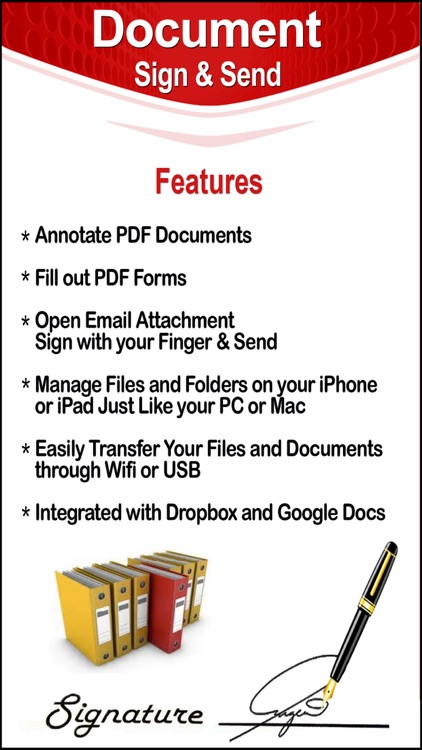 Sign & Send Documents