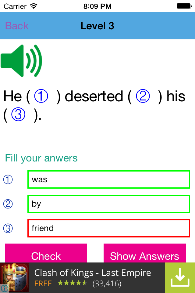 TyGonEN - English Listen Practice Free