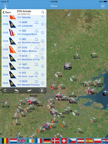 Screenshot #5 pour London Stansted Airport - iPlane Flight Information