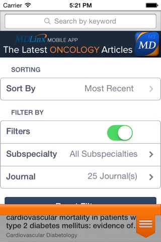 MDLinx Endocrinology Articles screenshot 3