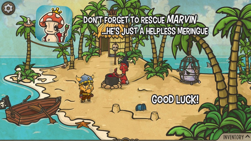 Bad Viking and the Curse of the Mushroom King official gameplay screenshot 8