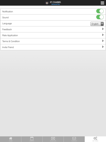 St Charbel iPad screenshot 4 - Book app