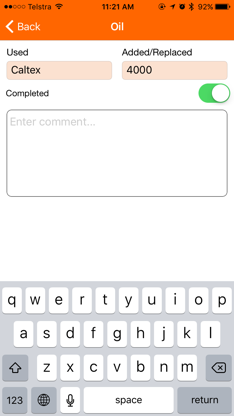 Motorbike Service - motorcycle maintenance log book screenshot 5
