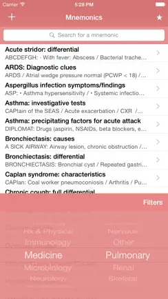 Med Mnemonics iPhone image 2