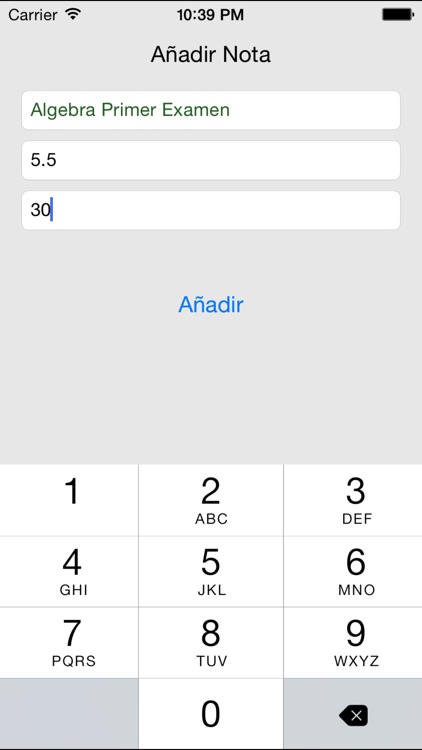 Calculadora de Notas