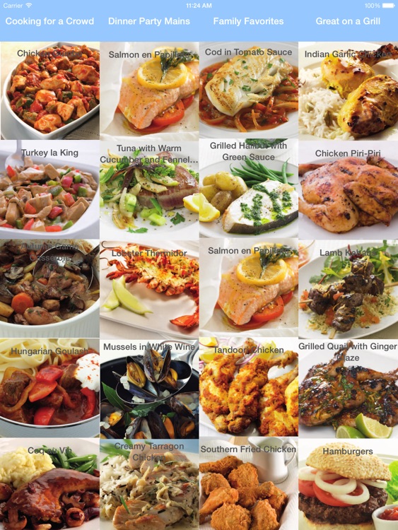 Easy Cookbook - Main and Side Dishes for iPad