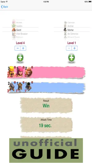 Calculator - for Clash of Clans screenshot 4