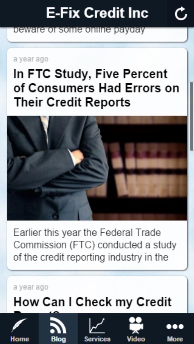 Screenshot #3 pour E-FIX CREDIT INC