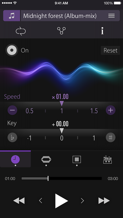 Screenshot #1 pour PSOFT Audio Player