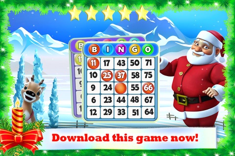 Santa Claus Christmas Bingo - Xmas Casino Fun screenshot 4