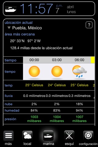 Weather Bot forecaster screenshot 2
