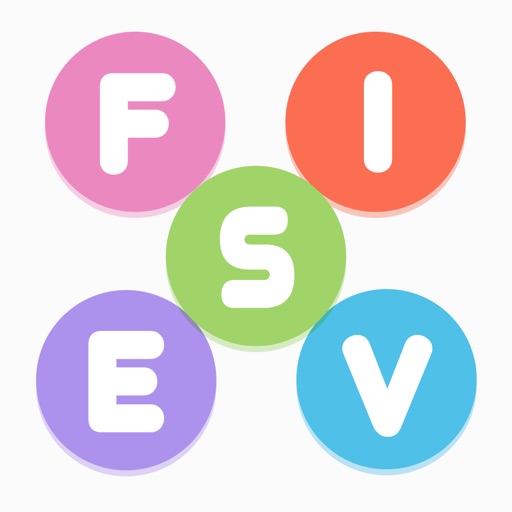 Fives - unscramble 5-letter words iOS App