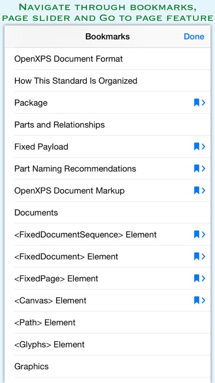 XPSView for iOS : Read XPS & OXPS documents and Export to PDF screenshot-3