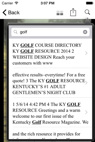 KY Golf Course Directory screenshot 4