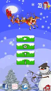 Angry Snowman 2 - Christmas Game screenshot #1 for iPhone