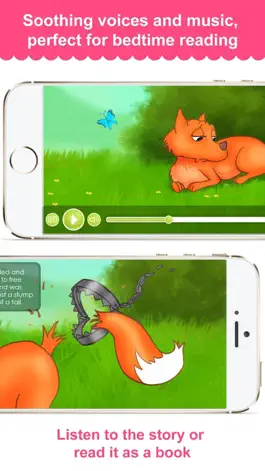 Game screenshot The Fox and His Tail - Narrated classic fairy tales and stories for children apk