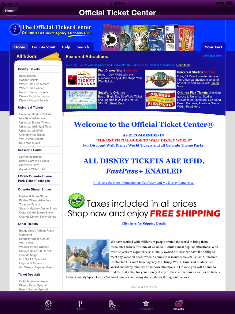 Wait Time For Disney Orlando by apptasmic.com screenshot 10
