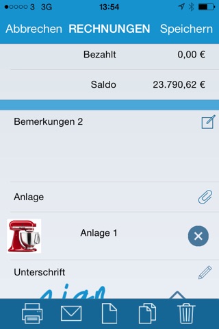 Rechnung, Angebot, Lieferschein screenshot 4