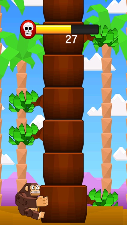 Planet of Climbing Apes - Climb and Avoid the Branches screenshot-3