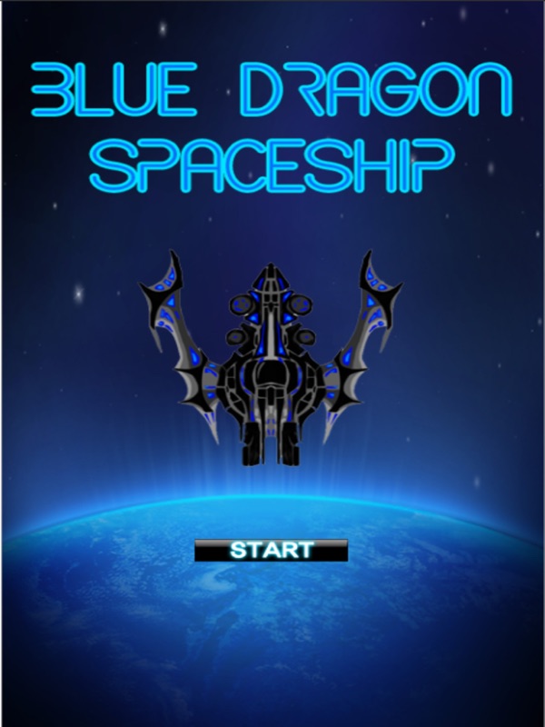 Blue Dragon Spaceship Alein Galaxy War screenshot 8