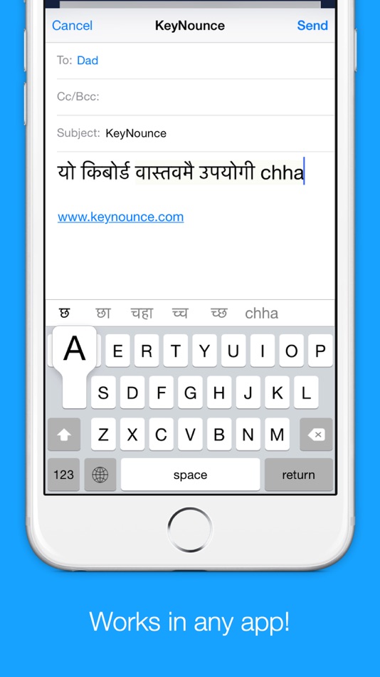 #3. Nepali Transliteration Keyboard - Phonetic Typing in Nepali (iOS) 由: Abdulla Al-Shurafa