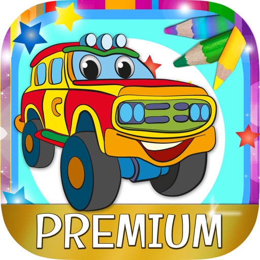 Paint Magic cars - coloring cars and vehicles - Premium