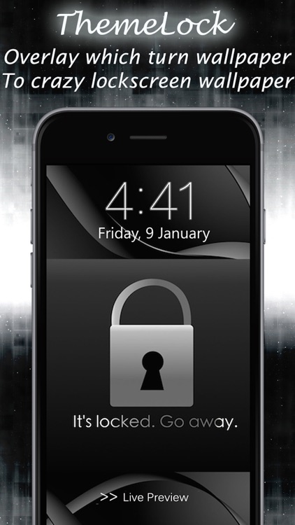 ThemeLock - Custom Lock Screen Wallpapers & Backgrounds maker screenshot-3