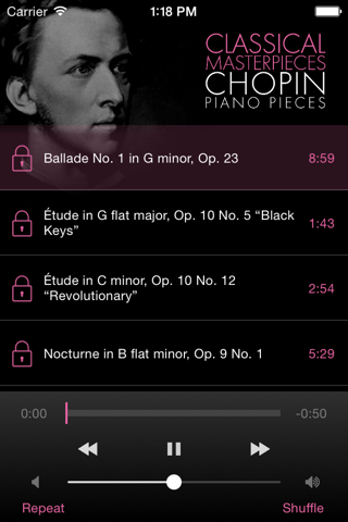 Chopin: Piano Pieces screenshot 2