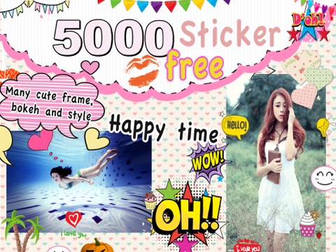 Photo Collage Maker 360 iPad screenshot 5 - Photo & Video app