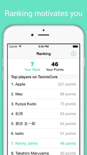 TennisCore - track tennis scores & review stats(圖5)-速報App