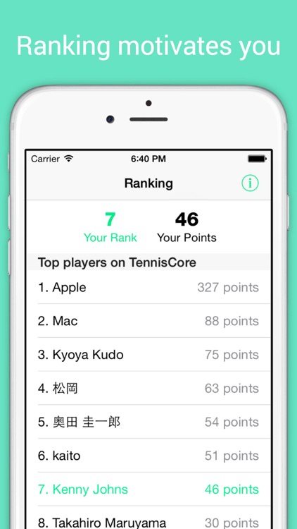 TennisCore - track tennis scores & review stats screenshot-4