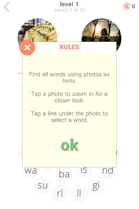 Word Rings Puzzle