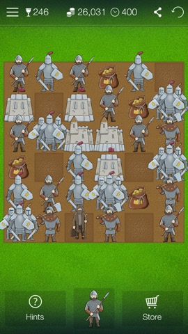 「魔法の王国」とは、魔法、戦争、中世時代の城を使った、マッチ３ゲームです。のおすすめ画像3