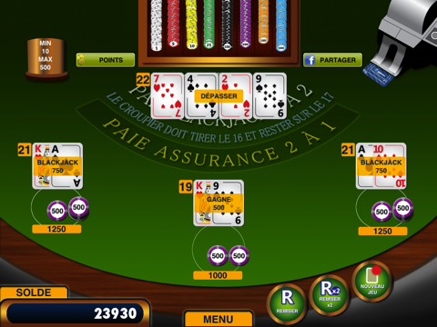 Screenshot #5 pour Blackjack 21 +