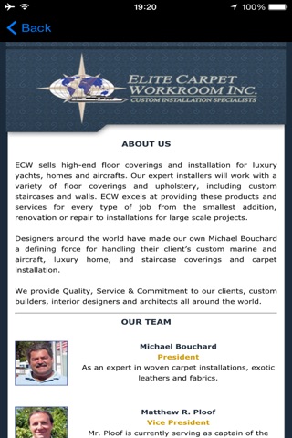 Elite Carpet Workroom Inc. screenshot 4