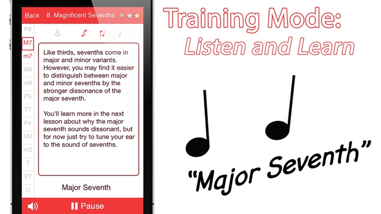 Relative Pitch Interval Ear Training
