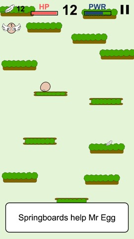 Mr Egg jumps up and down in an endless way to his homeのおすすめ画像2