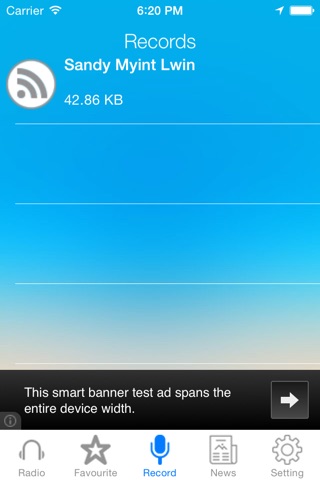 Myanmar Radio News Music Recorder screenshot 4
