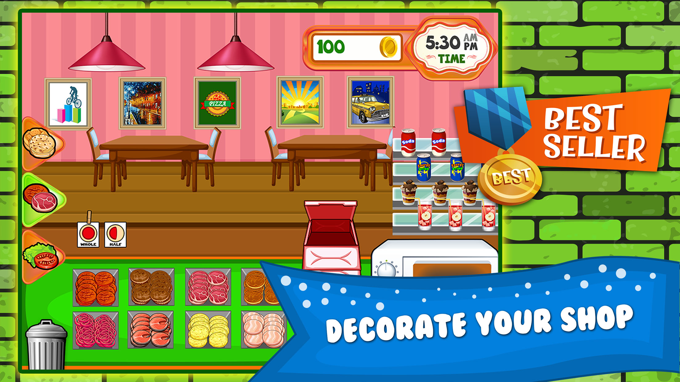 Burger Cooking Restaurant Maker Jam - the mama king food shop in a jolly diner story dash game! screenshot 3