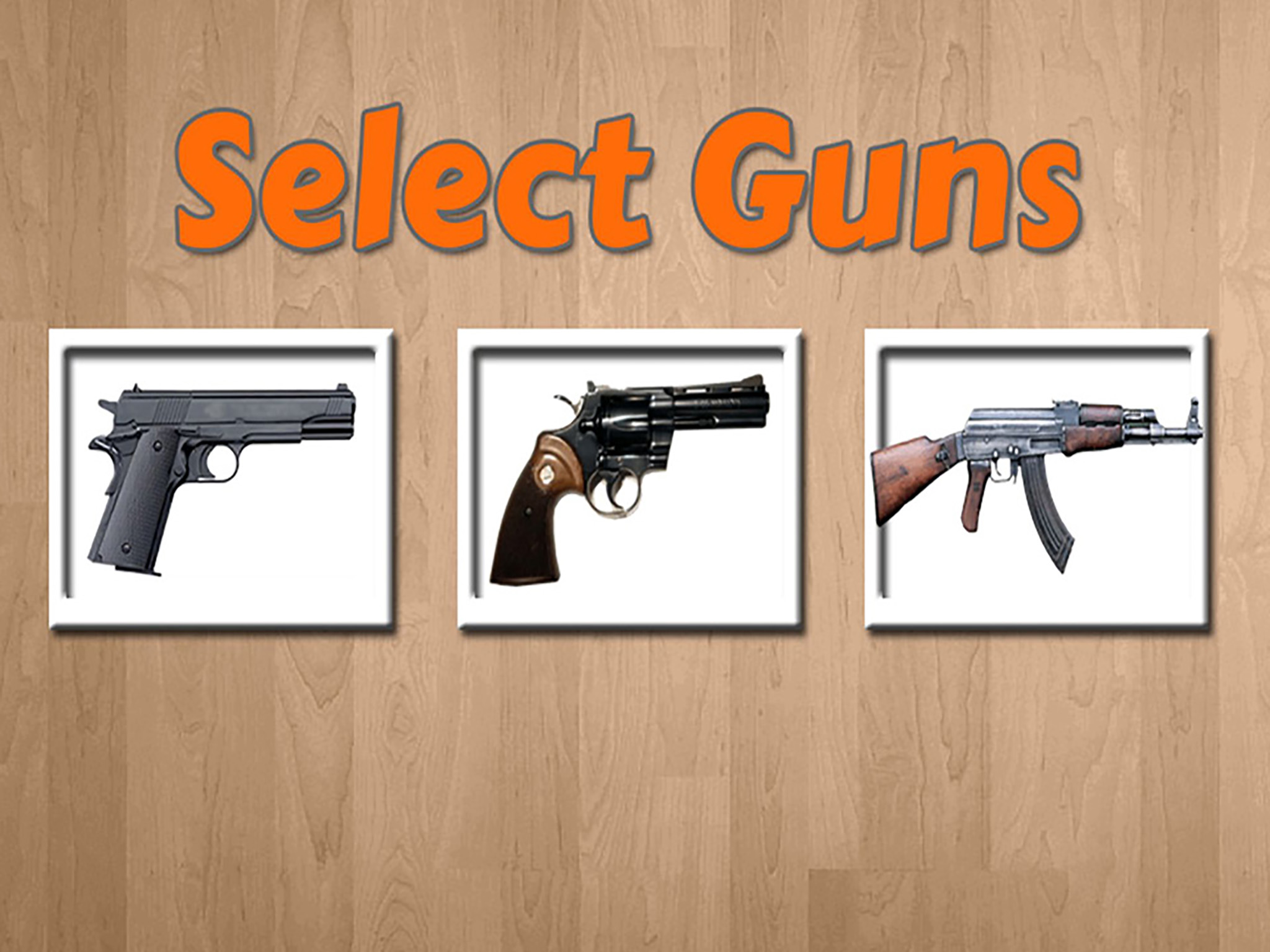 Gun sound touch