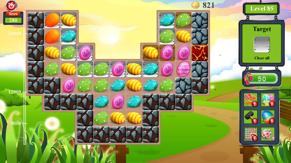 #2. Easter Eggs (Match Three Game) (iOS) 由: 珏 王