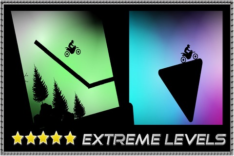 Shadow Rider : Motor-bike Dirt Racing & Crazy Stunts Lite screenshot 3