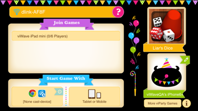 How to cancel & delete viParty - Liar's Dice from iphone & ipad 1