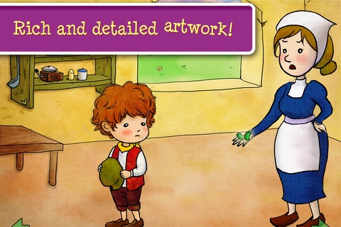 Coloring Storybook - Jack and the Beanstalk screenshot 4
