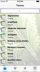 Guide des tisanes et des infusions pour rester en bonne santé grâce aux plantes screenshot #1 for iPhone