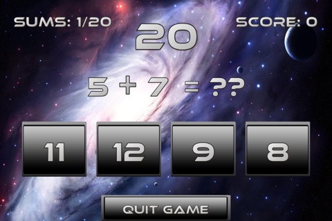 Space Math Free! - Math Game for Children (and Adults!)のおすすめ画像1