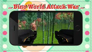 dinosaur world attack war screenshot #5 for iPhone