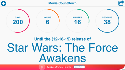 Screenshot #2 pour Movie Countdown