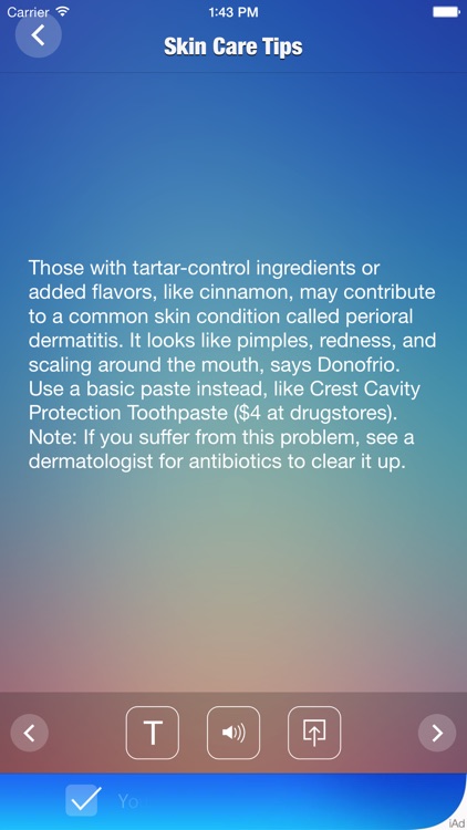 Free Skin Care Tips